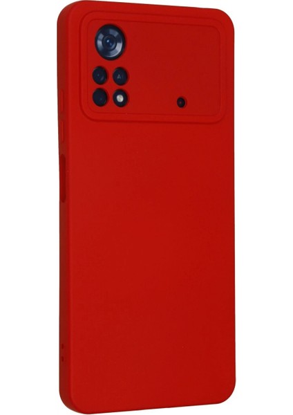 Xiaomi Poco X4 Pro 5g Kılıf Nano Içi Kadife Silikon - Kırmızı (K95) modelleri
