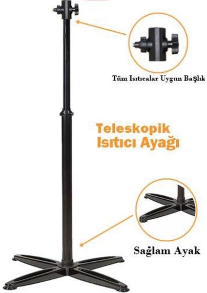 Isıtıcı SR3000 teleskopik ayaklı fırsatları