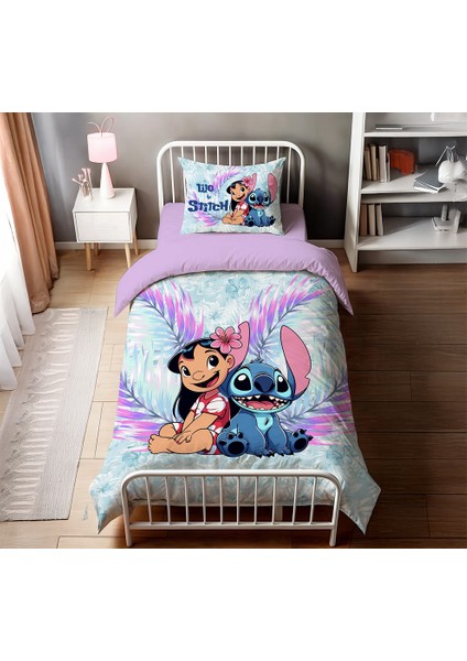 Stitch Temalı Tek Kişilik Nevresim Takımı fiyatları