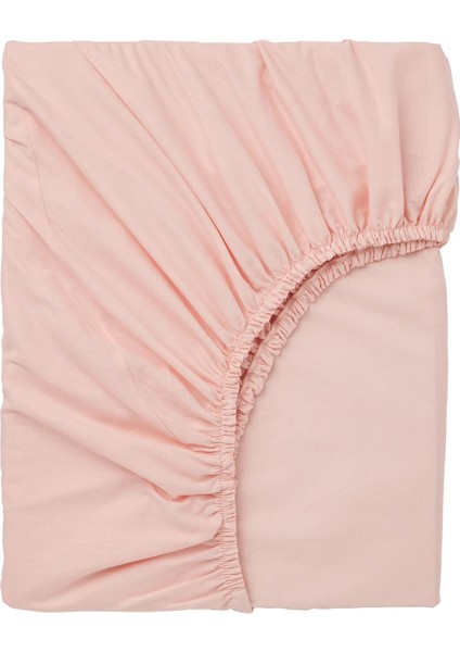 Dvala Lastikli Çarşaf Açık Pembe 180 x 200 cm