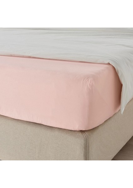 Dvala Lastikli Çarşaf Açık Pembe 180 x 200 cm fiyatları