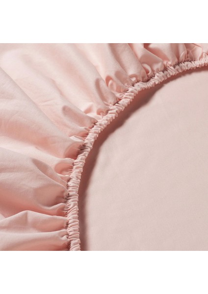 Dvala Lastikli Çarşaf Açık Pembe 180 x 200 cm indirimleri