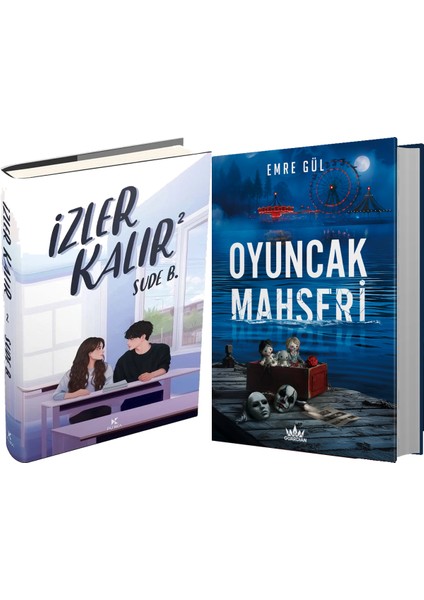 Oyuncak Mahşeri Ciltli ve Izler Kalır 2 Ciltli Sude B. 2li Set