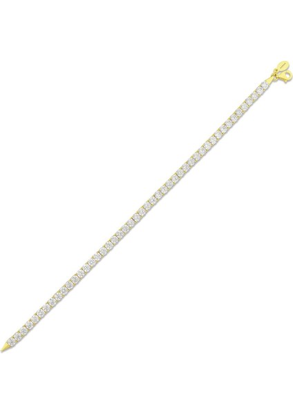 Altın Su Yolu Bileklik - 14K