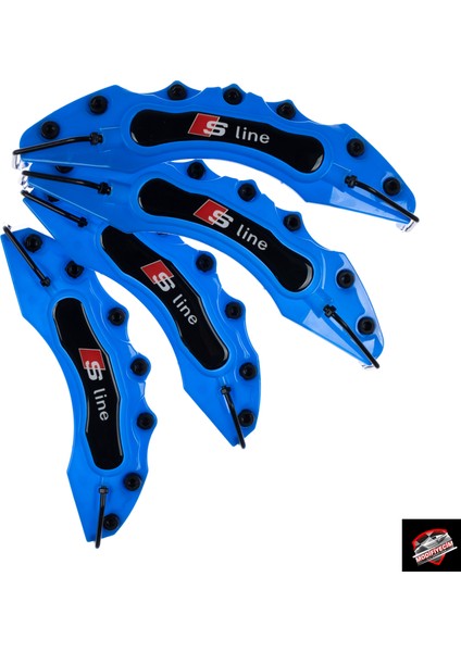 Mavi S-Line 4'lü Kaliper Seti Yapıştırma Logolu fiyatları