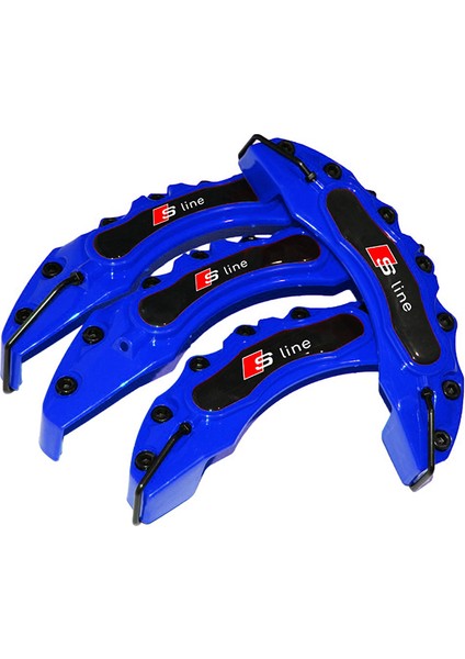 Mavi S-Line 4'lü Kaliper Seti Yapıştırma Logolu modelleri