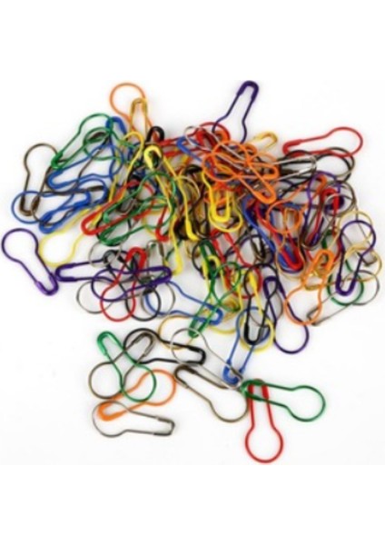 Çengelli Iğne Armut Renkli 1000 Adet