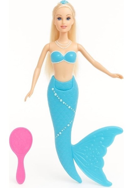 Deniz Kızı Işıklı Bebek - 2348/1-3 - Mavi