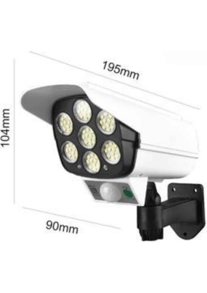 bulurum solar lamba kamera görünümlü duvar lambası dönebilen bahçe aydınlatması fiyatları