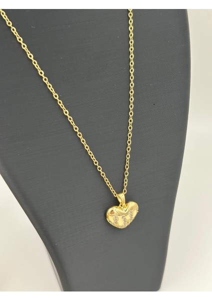 Gold Kalpli Çelik Kolye – Işıltılı ve Zarif Tasarım fiyatları