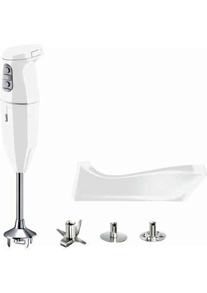 ® Cordless Kablosuz El Blenderi (20CM Daldırma Derinliği) 3 Bıçaklı Beyaz