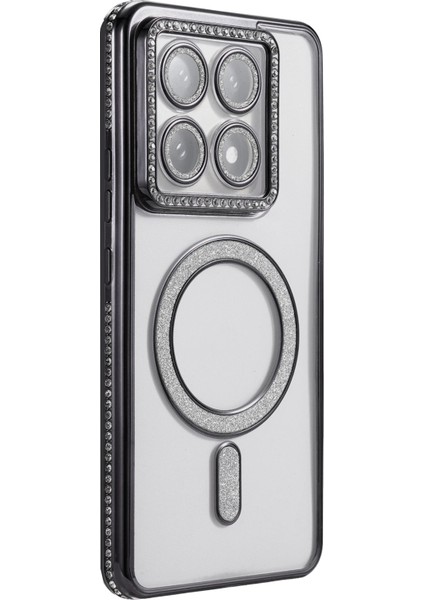 Xmpdby Newface Xiaomi Mi 14T Pro Joke Simli Magneticsafe Kılıf - Siyah modelleri