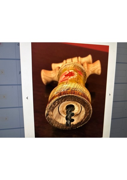 Ahşap Üzeri El Boyama Avrupa Türbişon