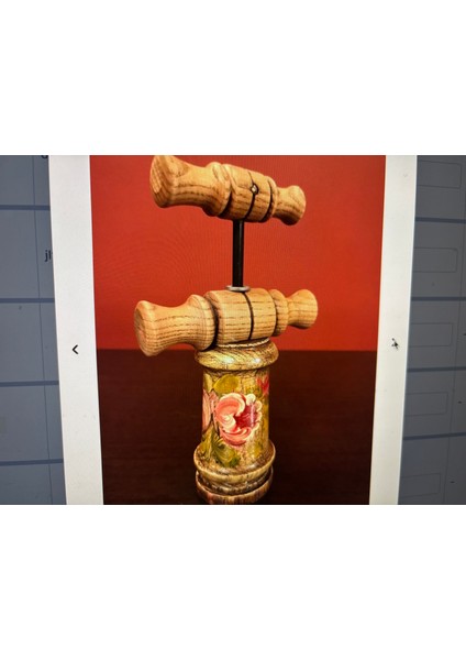 Ahşap Üzeri El Boyama Avrupa Türbişon