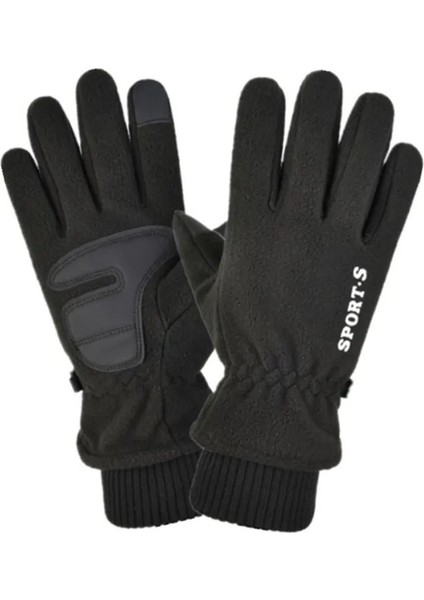 Polar Eldiven Soğuk Hava Dokunmatik Kışlık Spor Motosiklet Asker Taktik Kar Eldiveni (Yurt Dışından)