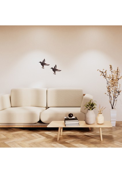 Holografik Duvar Süsü Ev Balkon Teras Ofis Için 17.5X19.5CM