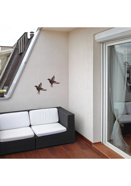 Holografik Duvar Süsü Ev Balkon Teras Ofis Için 17.5X19.5CM fiyatları