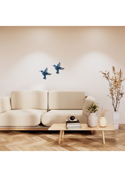 Holografik Duvar Süsü Ev Balkon Teras Ofis Için 17.5X19.5CM