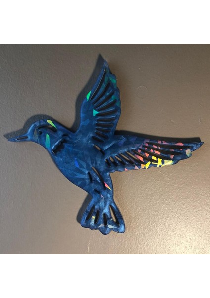 Holografik Duvar Süsü Ev Balkon Teras Ofis Için 17.5X19.5CM