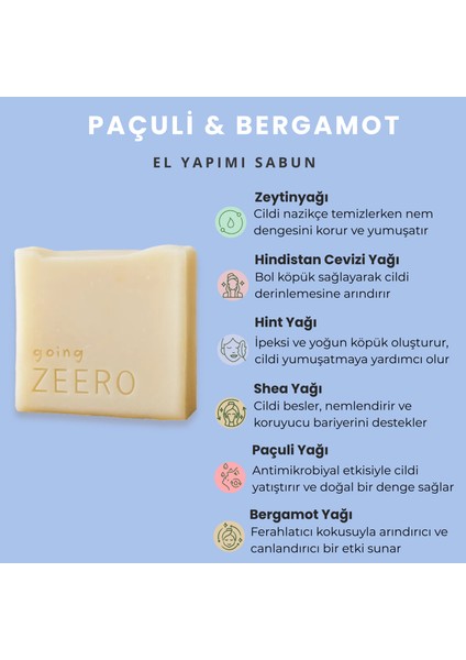 Paçuli & Bergamot El Yapımı Sabun 110 gr fiyatları