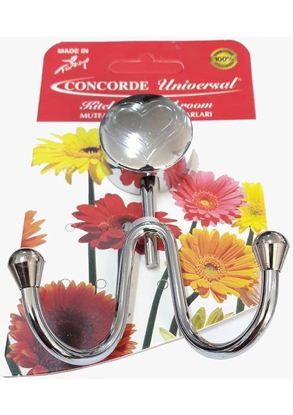 bulurum concorde 2 li krom askılık