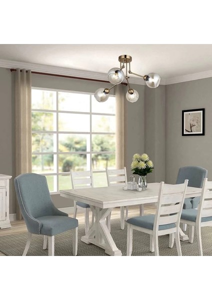 Pore 4'lü Antik Lak Plafonyer fiyatları