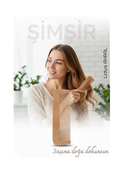 Doğal Şimşir Ahşap Tarak – 16 Cm, Anti-Statik, Kepek Karşıtı ve El Yapımı fiyatları