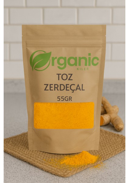 Doğal Toz Zerdeçal 55GR & Toz Zencefil 55GR | Katkısız & Doğal Baharat Seti | 2'li Bitkisel Set | modelleri