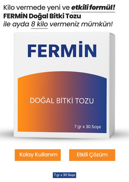 Kilo Vermeye Yardımcı Doğal Bitki Tozu