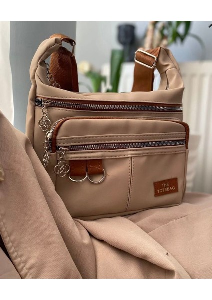 A Kalite Çok Çepli Omuz Boyun Çantası