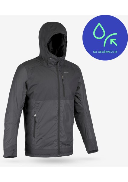 Quechua Erkek Outdoor Su Geçirmez Kar Montu - Siyah - Sh100 Warm -10°C fiyatları