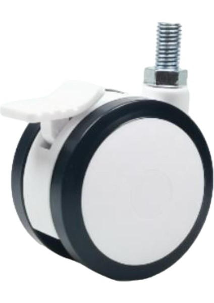 3 Inç Sessiz D Tekerlekler Masalar, Rafları, Çalışma Tezgahı Arabası Frenli (Yurt Dışından)