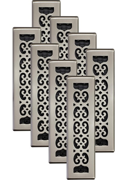 Grates SPH212-NKL-8 Kaydırma Zemin Kaydı, 5X30 Cm, Fırçalanmış, 8&apos;li Paket