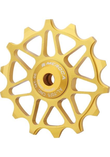 Arka Attırıcı Kılavuzu Dağ Alüminyum Attırıcı Yol 14T Altın (Yurt Dışından)