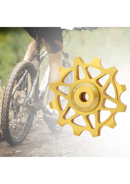 Yol Seramik Kasnak Attırıcı 12T/14T Rulman Jokey Tekerleği 12T Altın (Yurt Dışından) indirimleri