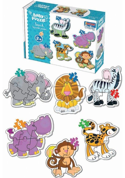 1703 Dıytoy, Baby Puzzle-Benim Ilk Hayvanlar