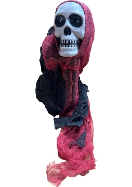 Halloween Zincirli Kırmızı Asma Iskelet fiyatları