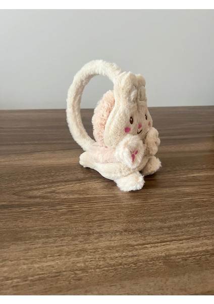 Kadın/kız Çocuk Tavşan Figürlü Soft Peluş Kışlık Kulaklık fırsatları