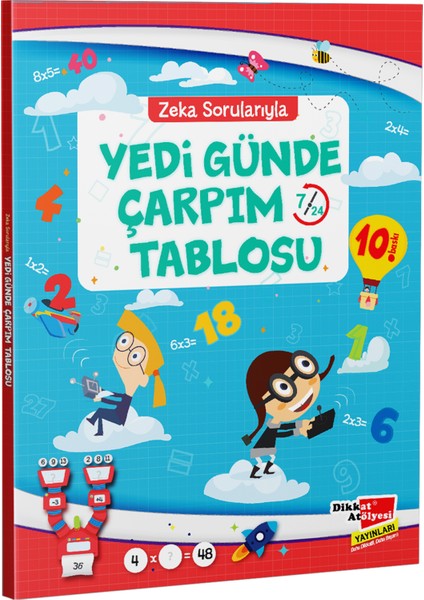 Zeka Sorularıyla Yedi Günde Çarpım Tablosu - Hüseyin Demir modelleri