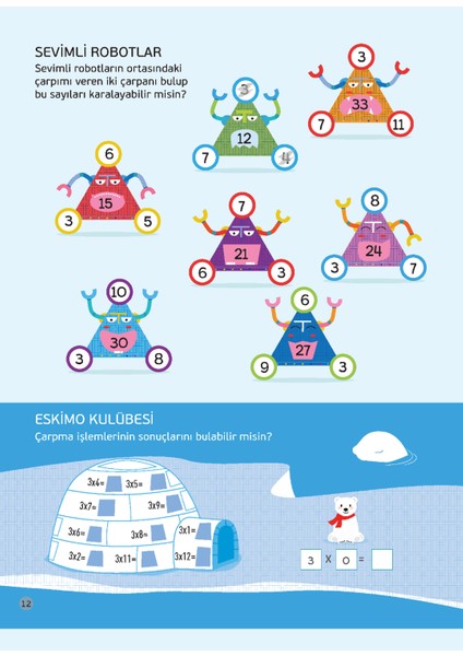 Zeka Sorularıyla Yedi Günde Çarpım Tablosu - Hüseyin Demir