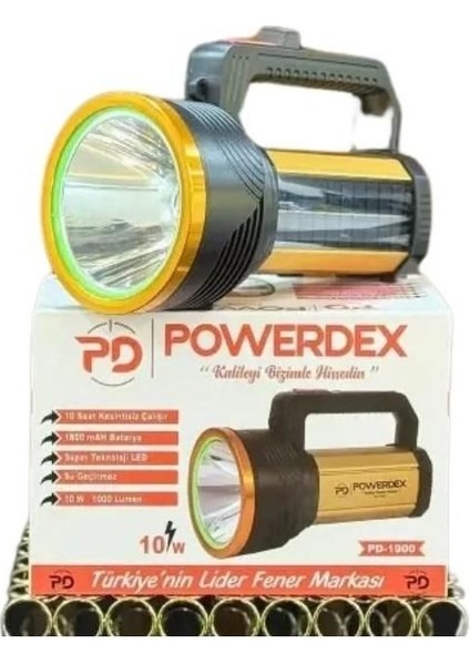 Ennalbur Powerdeks PD-1900 Şarjlı El Feneri