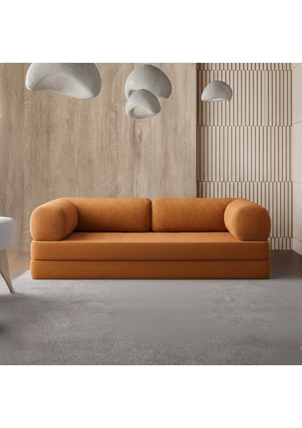 100X200 Kanepe: Yıkanabilir Fitilli Kadife Kumaş 50 Dns Bondex Sünger Koltuk Çok Amaçlı Aktivite Relax Koltuk modelleri