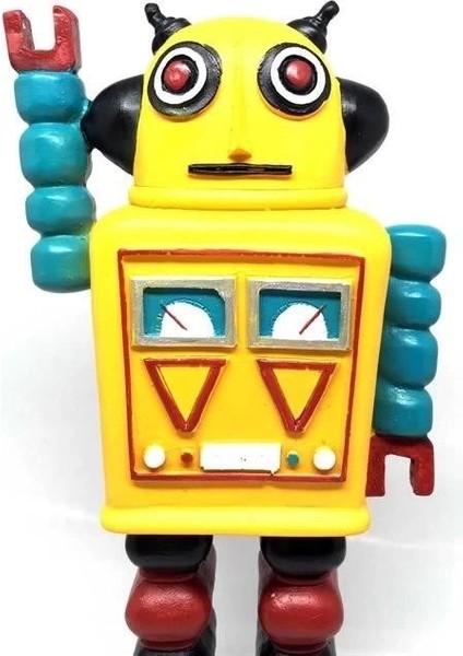 Decotown Nostaljik Sevimli Uzaylı Robot Şeklinde Figür Biblo fırsatları