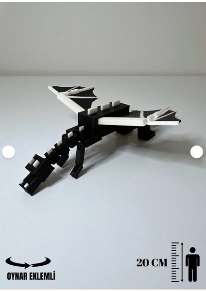 Minecraft Ejderha - Hareketli Eklemli 20 cm Ejderhanı Nasıl Eğitirsin