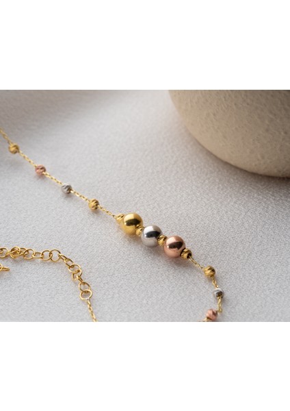 925 Ayar Papatya Silver Cilalı Dorica Bileklik<rose,gold,rodaj> fırsatları