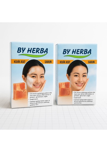 Doğal Kojik Asit Sabun 130×2 Gram