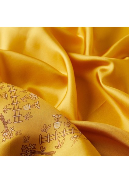 Ipekevi Tatlı Bahçe Tivil Ipek Eşarp Gold fiyatları