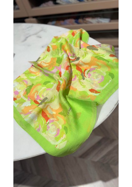 Ipekevi Desenli Tensoft Şal 2892 Çam Kokusu