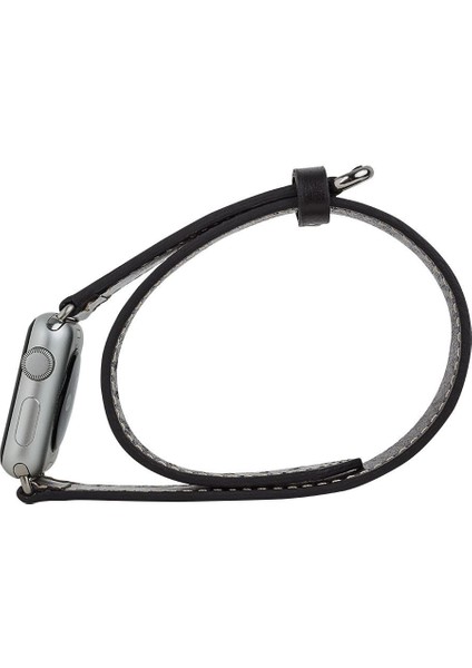 Apple Watch Uyumlu Deri Kordon 38-40-41MM Dt Rst1 fırsatları