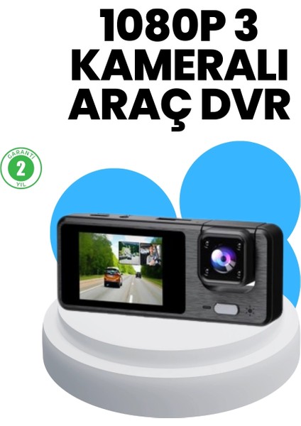 Geri Görüş Monitörlü Araç Kamerası | 2 Inç Ekran, Hareket Algılama